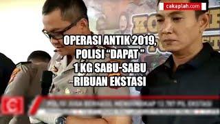 Operasi Antik 2019, Polisi "Dapat" 1 Kg Sabu-sabu dan Ribuan Ekstasi