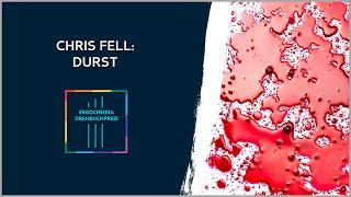 Lesung »DURST« von Chris Fell | Ergocinema Drehbuchpreis