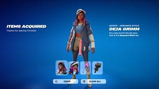 HOW TO GET DEJA GRIMM SKIN IN FORTNITE!