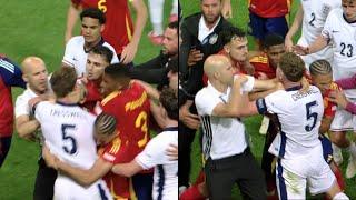 England vs Spain u21 Players Huge Fight at Full-Time  | Euro 2025 U-21 Highlights