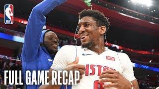 BULLS vs PISTONS | Langston Galloway's 3-Point Barrage Propels Pistons | March 10, 2019