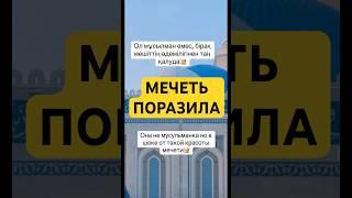 Мечеть шокировала иностранку которая увидела её впервые #астана