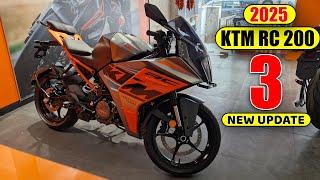 New KTM RC 200 With TFT meter console 2025 Model Price Mileage All Features Review
