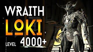 [WARFRAME] Wraith LOKI vs 4000+ | Build & Guide | Steel Path - Hard Mode Survival!