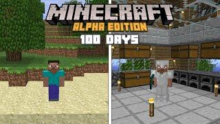 100 Days in Minecraft: Alpha