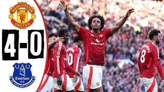 EASY WINHASIL MAN UNITED VS EVERTON 4-0ZIRKZEE CETAK BRACERASHFORD ONFIREAMORIM BALL MEMASAK