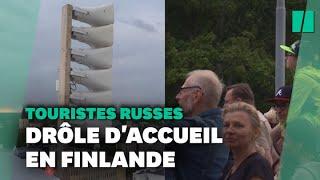 En Finlande, des touristes russes accueillis par l'hymne ukrainien