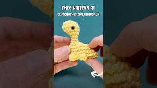 Baby bronto - free crochet pattern out now! #crochet #amigurumi #crochetpattern