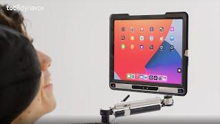 TD Pilot AAC device with assistive eye tracker