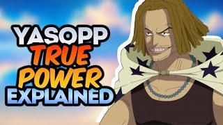 Yasopp TRUE POWER, Explained! | How strong Yasopp in One Piece?