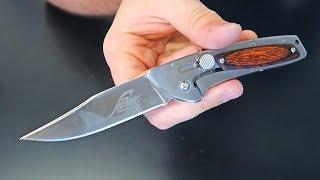 Very Unique Knife - Ruko Lever Action Folding Knife