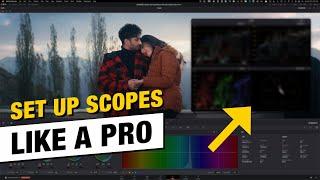 Quick and Easy Way to Set Up Scopes Like a Pro | DaVinci Resolve 18 Tutorial