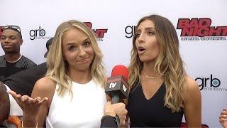 Jenn McAllister & Lauren Elizabeth Interview // "Bad Night" Los Angeles Premiere Red Carpet