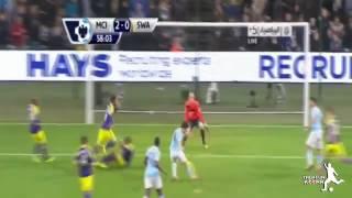 Манчестер Сити - Суонси  3-0 Голы 01/12/2013