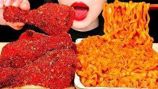 ASMR 치토스 치킨 & 까르보불닭볶음면 먹방 CHEETOS FRIED CHICKEN & CARBO FIRE NOODLES REAL SOUNDS MUKBANG