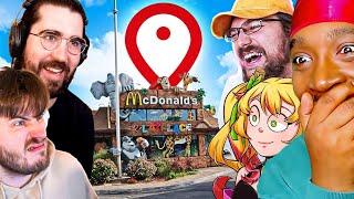 JOENOJOSEPH REACTS TO WHERE'S THAT MCDONALDS??? (2v2 GeoGuessr)
