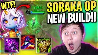 WILD RIFT | *NEW* SORAKA INFINITE HEALING BUILD! (SO BROKEN) - S++ TIER WITH THIS BUILD!