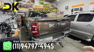 Tapete de Caçamba Dodge RAM 2500 - Tapete de Caçamba Dodge RAM 1500 - Tapete de Caçamba - DK136