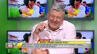 Becali: Mananca pepene, bea cafea si la revedere! Eu fac schimbarile!