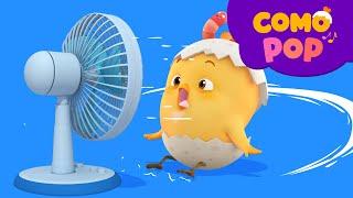 Como Pop | Kids Songs | Wind from the Fan | Cartoon video for kids | Como Kids TV