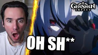 Genshin Impact - "The Song Burning in the Embers" Animated Short (REACTION)