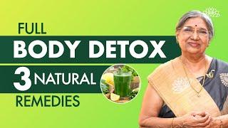 How To Detox Your Body Naturally & Instantly at Home