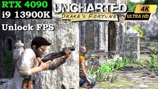 Uncharted Drakes Fortune 4K ( 3 X IR ) 60FPS Performance | RPCS3 v0.0.27-14823 | RTX4090+ i9 13900K