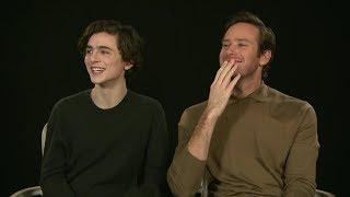 Armie Hammer & Timothée Chalamet cute moments (Part 1)