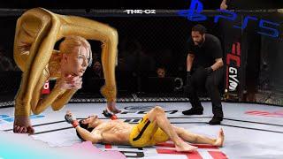 UFC4  Bruce Lee vs Zlata Gunthel EA Sports UFC 4