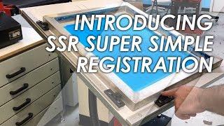 Super Simple Registration System Screen Printing Machine Overview