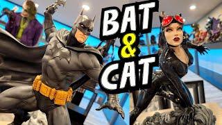 FIRST LOOK: Tweeterhead Batman & Catwoman Statues Revealed!