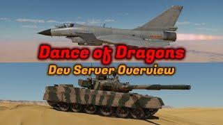 Dance of Dragons COMPLETE Dev Server Overview - ALL Vehicles [War Thunder]