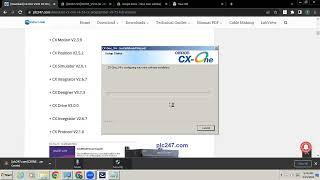 Omron PLC : Installation of Cx-Programmer software