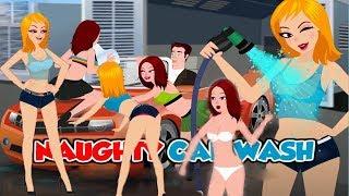 NAUGHTY CAR WASH Walkthrough (flash game) - No Commentary