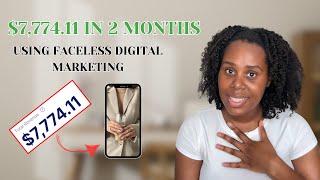 HOW TO CREATE FACELESS CONTENT TO MAKE $3K/MO| FACELESS DIGITAL MARKETING (UPDATED)