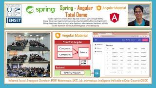 Part 2 - Spring Angular - Frontend with Angular Material