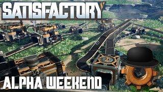 SATISFACTORY GAMEPLAY | Alpha First Impressions | 3D Factorio