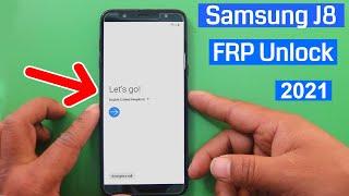 Samsung J8 Frp Unlock/Bypass Google Account Lock Without Pc Android 10 Final Solution March 2021