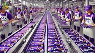 How Millions of Cadbury Dairy Milk Bars Are Made Inside a Factory?