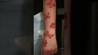Red ink tattoos #redtattoos #tattoo #red