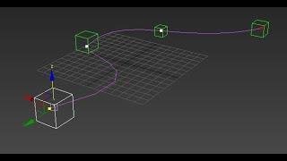 create animation line in 3ds max - dummy helper