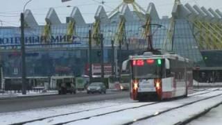 Sankt-Peterburg, new trams of 2008