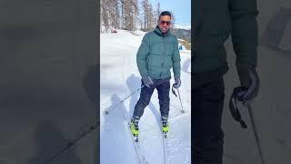 Skiing in Alps