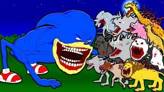 SHIN SONIC TAPES VS ZOOCHOSIS MUTANTS! Cartoon Animation