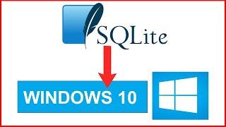 How to install sqlite3 on Windows 10