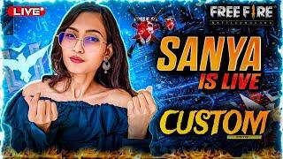 [LIVE] New Year New Victories Free Fire Live With Sanya#facecam  #freefire #girlgamer #classyff