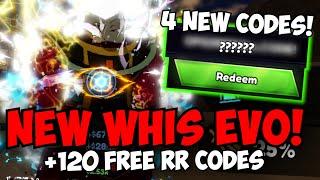 [120 FREE RR CODES] Getting New WHIS EVOLUTION in The New Anime Last Stand Update!