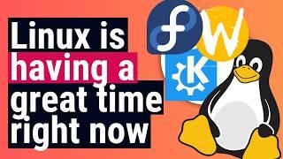 Linux Desktops are seeing HUGE Wins + KDE & GNOME are making plans + Wayland is getting better..