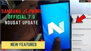 Samsung J5 Prime Official 7.0 Nougat Update In India & New Features 