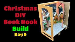 Christmas DIY Book Nook-Day 6